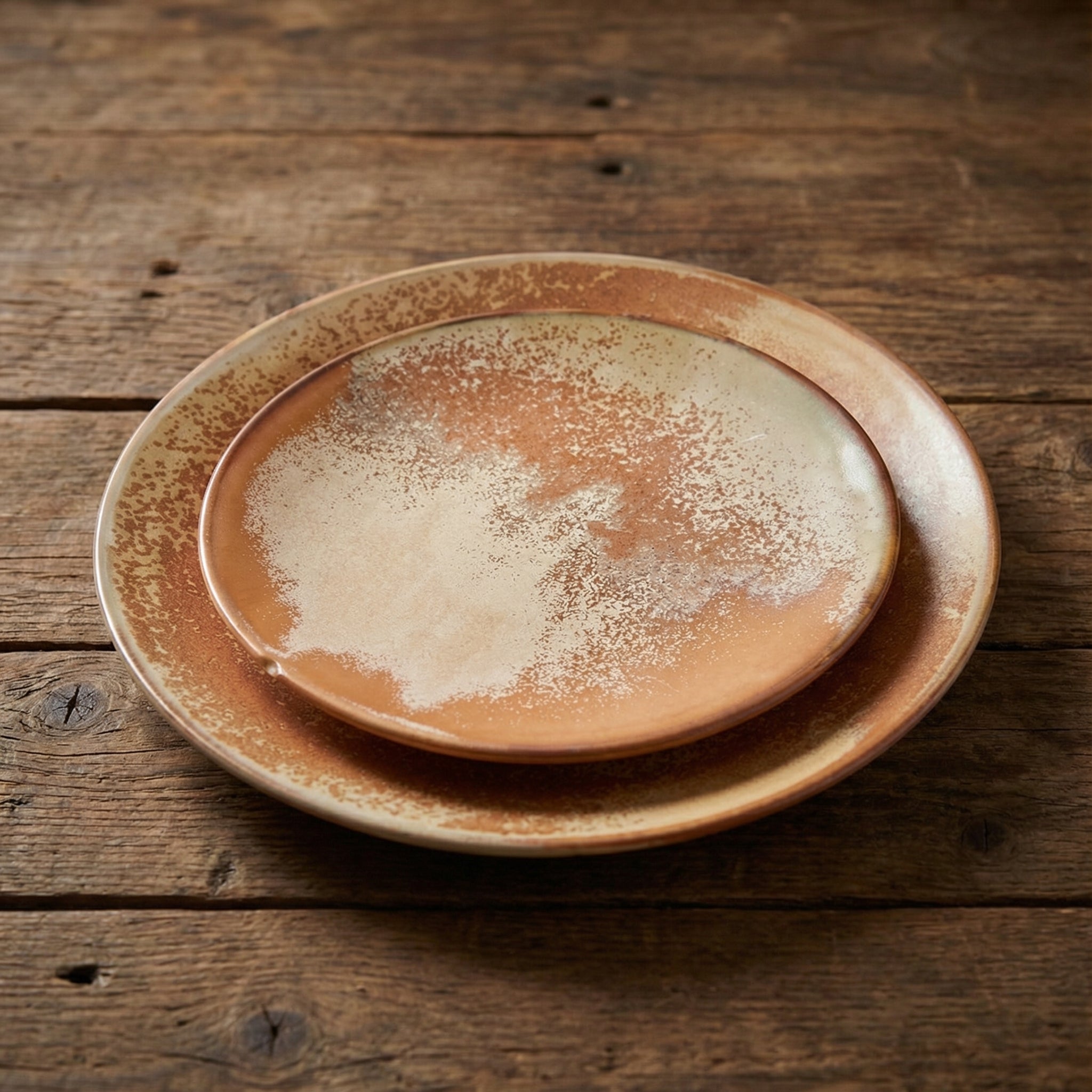 Classic Handmade Ceramic Plate Modern Minimalist Design